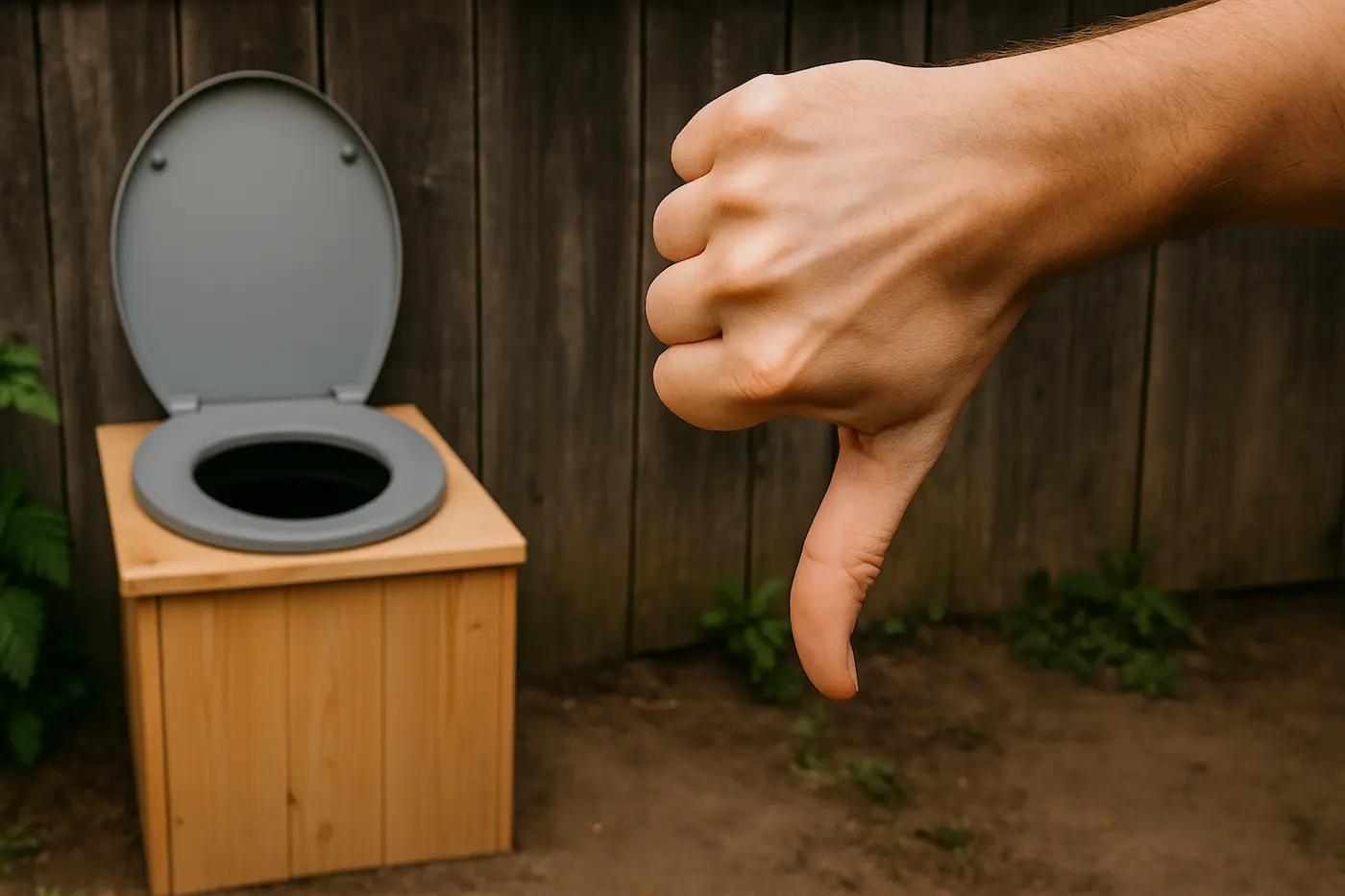 Nachteile einer Komposttoilette in der Praxis